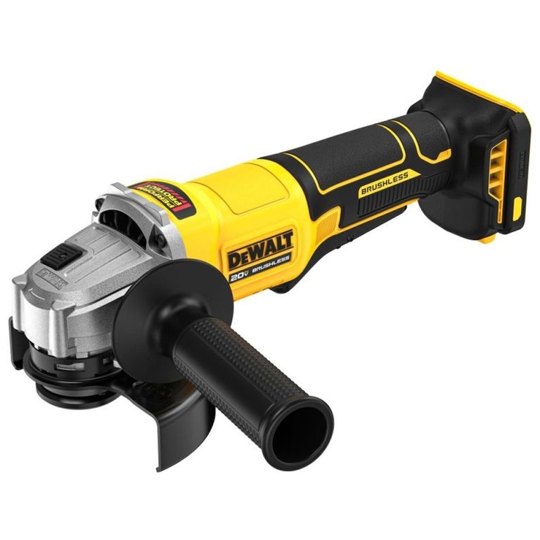 Amoladora Angular 4 1/2" 20V Brushless Baretool DCG408B + 2 BAT 5AH + 1 CARGADOR DCB1104