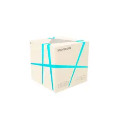 MOVISUN - Parlante Bluetooth Portátil Power Magic Beige 5W con Luces LED TWS MicroSD y Aux