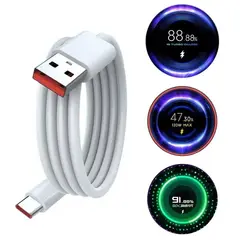 TRANYOO - Cable USB-C 100W 5A - Soporta Carga Turbo de Xiaomi - 150cm