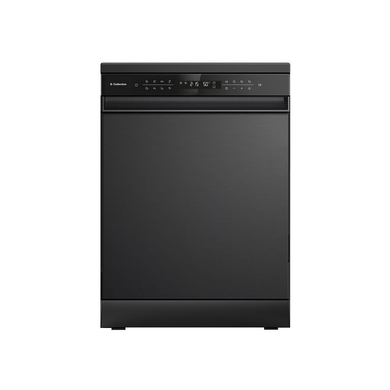 Lavavajillas Stilux Black 15 Sets Inox Negro