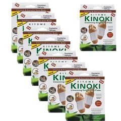 GENERICO - 100 Parches KINOKI Desintoxicante 10 cajas