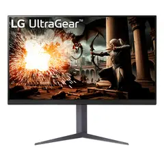 LG - Monitor Gaming 31.5 UltraGear QHD IPS 2560x1440, 180Hz, HDMIx2DPx1