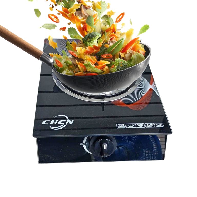 Cocina de Mesa a Gas de 1 Hornilla Vitrocerámico