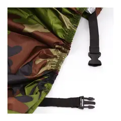 JET - COBERTOR DE MOTO XL LIGERO IMPERMEABLE CAMUFLADO CON BOLSO