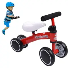 GENERICO - BICICLETA DE ESTIMULACION DE EQUILIBRIO PARA NIÑOS ROJO
