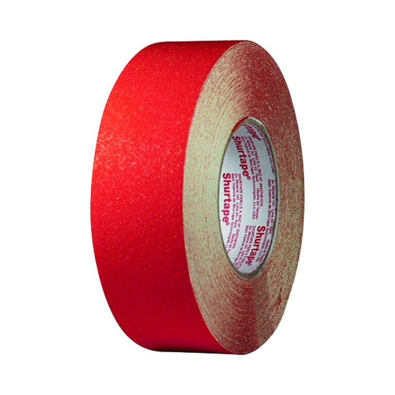 Cinta Antideslizante Rojo Extra Resistente 2x20yd