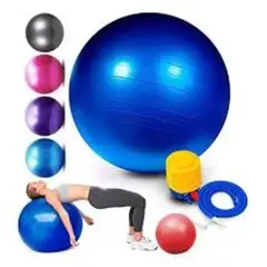 GENERICO - Pelota yoga pilates 75cm inflador