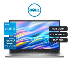DELL - Laptop DC15250 Core I5-1334U 8GB RAM 512GB SSD 15.6 FHD Intel Graphics UHD
