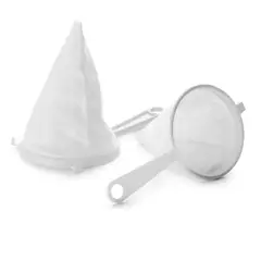 GENERICO - Colador De Café Filtro De Tela 2 UND Ultrafino De Cocina 22 CM