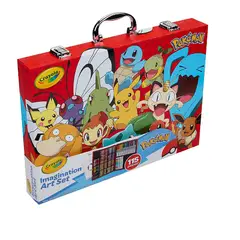 CRAYOLA - Juego De Imaginacion Pokemon 115 Unidades