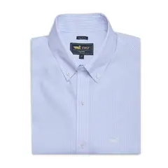ROCKFORD - Camisa Algodón Hombre Wf Pb Celeste Rayas