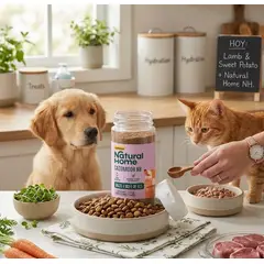 GENERICO - Sazonador Natural de Bazo y Bofe de Res para Perros y Gatos