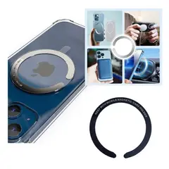 GENERICO - Sticker Adhesivo Para Magsafe Iphone 17, 16, 15, 14, 17e