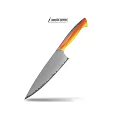 GENERICO - Cuchillo Chef #8 Japones, acero de Damasco de 67 capas y núcleo VG10