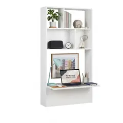 DIBA MUEBLES - Escritorio Amplio con Almacenamiento Valentina Blanco