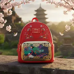 DISNEY CLASICOS - Mochila Pequeña Mulán Para Mujer