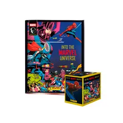 PANINI - ALBUM MARVEL COMICS, ALBUM TAPA BLANDA + 1 PAQUETON (50 SOBRES)