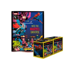 PANINI - ALBUM MARVEL COMICS, ALBUM TAPA BLANDA + 2 PAQUETONES (100 SOBRES)