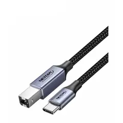 NETCOM - CA0111 Cable de impresora Tipo C de 1.8m