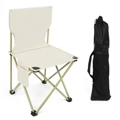 INSPIRA MARKET - Silla Plegable Portátil de Camping