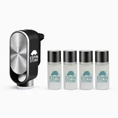 GENERICO - Aromatizador Inteligente Espin Store Difusor Automático Recargable con 4 Fragancias Premium