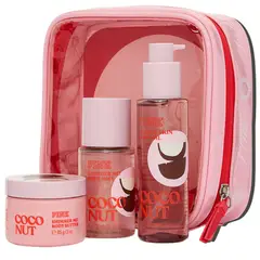 VICTORIA'S SECRET - SET PINK COCONUT SHIMMER VS