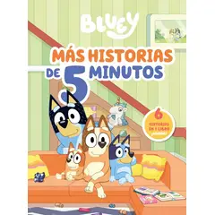 PENGUIN RANDOM HOUSE - Bluey, Más cuentos de 5 minutos edición en español-Bluey-BEASCOA