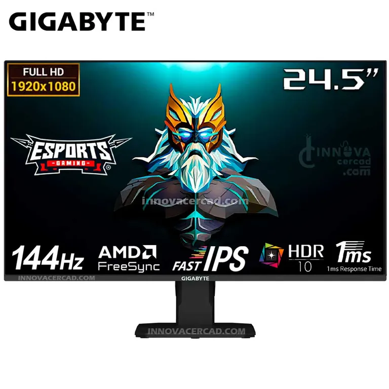 MONITOR 24.5 SS IPS GS25F14 1080P 144HZ 1MS HDR10 AMD FREESYNC