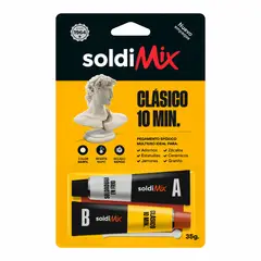 SOLDIMIX - Adhesivo 10 minutos 35 gr