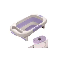 BABY - Bañera Atlantic Lila - El baño más tecnológico, grande y divertido para tu bebé DELUXE
