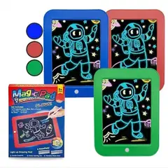 GENERICO - Pizarra Interactiva para Niños con Luces LED Colores Variados según Stock