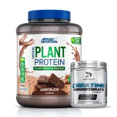 Applied Nutrition - Critical Plant Protein 1.8 kg - Chocolate + Creatina Dragon Pharma 300 G