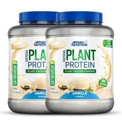 APPLIED NUTRITION - PACK X 02 - Critical Plant Protein 1.8 kg Proteina Vegana - Vainilla