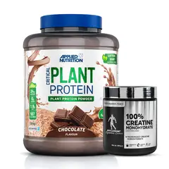 Applied Nutrition - Critical Plant Protein 1.8 kg Proteina Vegana - Chocolate + Creatina Kevin Levrone 300 G