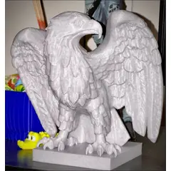 GENERICO - ADORNO EXCLUSIVO AGUILA GRANITO 23cm x 15cm x 22cm