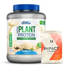 APPLIED NUTRITION - Critical Plant Protein 1.8 KG Proteina Vegana - Vainilla + Creatina Myprotein 250 G