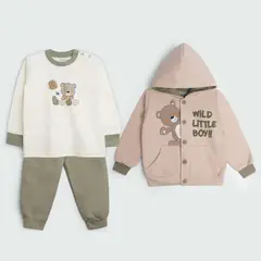 KUKULI - CONJUNTO OSITO ML NIÑO 5489