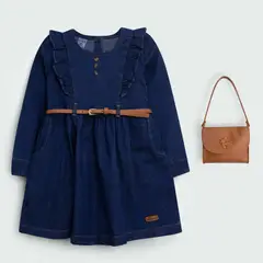 KUKULI - VESTIDO ANTONIA ML CCARTERA+CORREA M1900