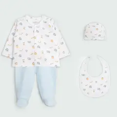 KUKULI - AJUAR ALGODON JERSEY BEBITO M1613