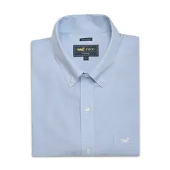 ROCKFORD - Camisa Algodón Hombre Wf Pb Azul Cuadrillé