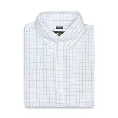 ROCKFORD - Camisa Algodón Hombre WF PB Lineas Azul