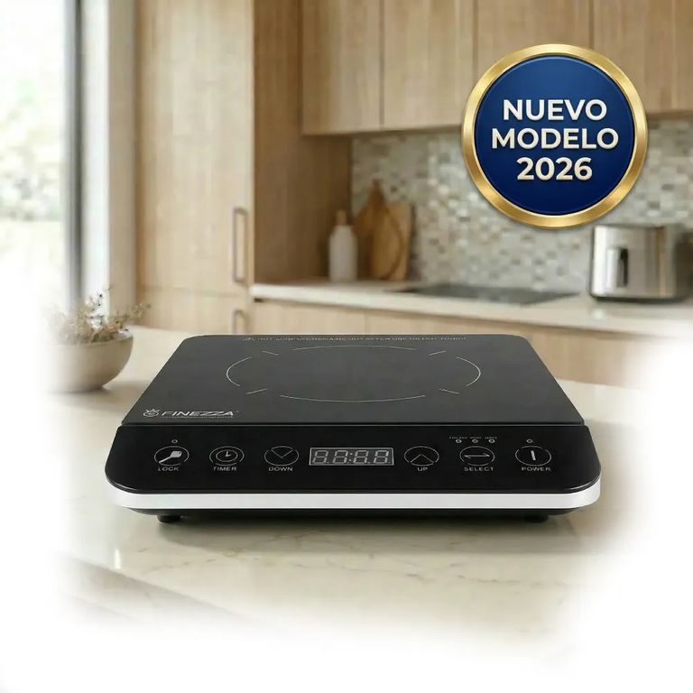 Cocina de Inducción FZ-306IN 1 Hornilla 2000W - Negra