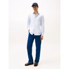 TOMMY HILFIGER - CAMISA DC FLEX COLLAR DOBBY SHIRT TH