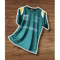 GENERICO - Polo Aston Martin Camiseta Formula One Carrera Autos F1