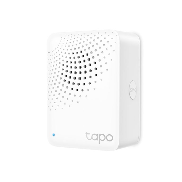 HUB TP-LINK TAPO H100 V1 HASTA 64 EQUIPOS CON ALARMA Y TIMBRE SMART