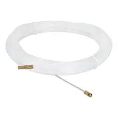 GENERICO - Guía Pasacables Profesional de Nylon 5 Metros para Instalaciones Eléctricas