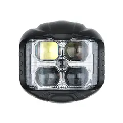 GENERICO - Explorador Led S9 RGB Cubo 4 Lupas12v 9000lm