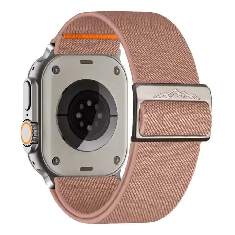 Correa de Nylon Para Apple Watch Serie 38-40-41-42 mm Nude
