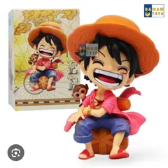 GENERICO - One piece Figura Monkey D. Luffy en caja 15 cm – Personaje Anime - Figura Coleccionable
