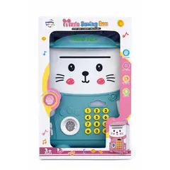 GENERICO - Alcancía caja fuerte electrónica de monedas y billetes